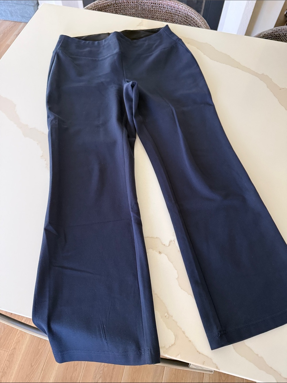Style & Co. Dark Navy Boot-Cut Flare Pants